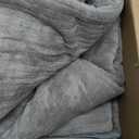 Bath Towels Set of 4 Extra Large 35 x 70 Inches,Luxury Thick High Absorbent and Quick Dry Bath Sheet,Ultra Soft Microfiber,Bathroom,Beach,Yoga,Sport,SPA,Fitness (Grey)