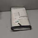 100% Blackout Shield Linen Blackout Curtains for Bedroom 96 Inches Long, Back Tab/Rod Pocket Living Room Drapes, Thermal Insulated Blackout Curtains 2 Panels Set, 50" W x 96" L,Cream