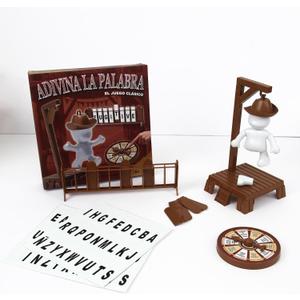 Glow Magnetic Glow Word Guessing Game - The Classic Hangman Family Travel Toy with Light-up Parts and Collapsible Figures, Great for Kids and The Whole Family.