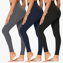 High Waisted Leggings for Women - Soft Athletic Tummy Control Yoga Pants for Cycling Dance Tights, 2XL/3XL