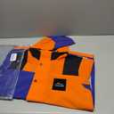 ADDIRFENG.Jacket for Men & Women.Color: Black, Blue, Orange  Size: XL