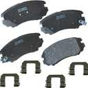 Bendix Premium SBC924 Ceramic Brake Pads for Select Models Changan CS35,Hyundai Elantra,Sonata,Tiburon,Tucson,Kia Magentis,Optima,Soul,Sportage