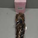 Claw Clip Ponytail Extension - 18 Inch Curly Ponytail Extension, Wavy Pony Tails Hair Extensions, Synthetic Hair Extensions Ponytail, Clip On Ponytails for Women (Color: Ash Blonde with Blonde Ends)