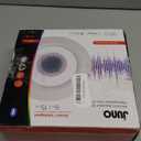 Juno 6 Inch Smart Recessed Light Speaker, Bluetooth, Alexa, Google Home Compatible, RGBW Speaker Downlight, Dynamic Color Red Green Blue White, Matte White (J6SLC RGBW MW M6)