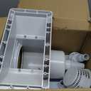 SWIMLINE HYDROTOOLS Standard Wide Mouth Above Ground Pool Skimmer Kit | ABS Construction | Pool Skimmer | Wide Mouth | Snap-In & Removable Weir | Above Ground Pool Skimmer | Easy Basket Access
