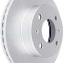 QUALITY-BUILT Front Brake Rotor, Black Series BR31321G, Compatible with 2002-2006 Dodge/Hyundai (Accent,Verna)