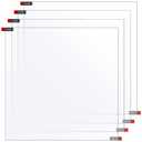 Enoin 4pcs 12x12 Inch Clear Acrylic/Plexiglass Sheet 0.060" 1/16 Inch Thick, Plastic Sheet Transparent Board Panel for Glass, DIY Project,Picture Frame, Paintings, Art Craft