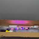 Sieral Aquarium Lids Polycarbonate Canopy with LED Light 29 x 11.38 x 0.12 Inch for 20/29/37 Gallon Without Center Brace Aquariums Cover Fish Tank Lid with a Hook Knife, Black