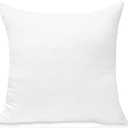 JIEITIVE Throw Pillow Inserts Hypoallergenic Premium Pillow Stuffer Square Form for Decorative Pillow Covers Cushion Bed Couch Sofa Set of 3 -20 x 20 Inches 