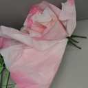 Giant Flowers for Decoration with Stand,Oversized Freestanding Gradient Paper Flowers for Wedding Flower Decor,Commercial Display,Photo Studio & Home Decoration,Banquet Party (Pink)