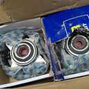 DJB 515169 Pair Front Wheel Bearing Hub Assembly 4WD for 2015-17 Ford F-150