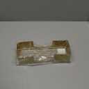 MyGift Gold Paper Towel Holder, Toilet Paper Towel Dispenser for Bathroom, C fold Paper Towel Holder Countertop for Commercial & Home Use, Modern Brass Finish Metal