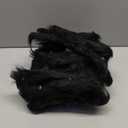 6.6Ft Halloween Light Up Giant Spider,Scary Large Hairy Spider with Green Lighted Eyes for Yard Lawn Halloween Outdoor Decorations,Indoor Party Decor,Black