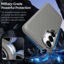 Rayboen Matte Shockproof for Samsung Galaxy S25 Case, Gray