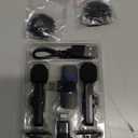 Professional Wireless Lavalier Lapel Microphone for iPhone, iPad, mini Video Recording Mic forInterview Video Podcast Vlog YouTube&Livestream, Noise Reduction, Plug &Play