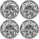 Custom Accessories 96903 Hubcaps Silver 17" Wheel Cover, Set of 4