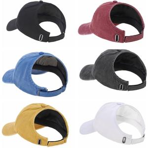 Satin Lined Backless Ponytail Baseball Cap for Women (M)
