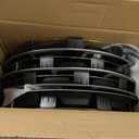 SCITOO Snap On Hubcap Rim 16 inch Auto Tire Replacement Exterior Cap OEM Steel Wheel Hubcaps Wheel Cover