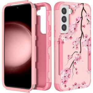 for Samsung Galaxy S21 Case - Women Cute Girls Phone Cover Cool Aesthetic Unique Design Teen Kawaii Flowers Heavy Duty Protective Hard Shockproof Military Grade Funda for Galaxy S21 (Blossom)