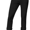 GRAPENT Pull On Jeans for Women High Waisted Skinny Capri Pants Trendy Stretch Denim Cropped Jeans Crop Jeggings Capris (Large, Always Black)