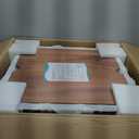 Lordear 23 Inch Laundry Room Sink Undermount 16 Gauge Stainless Steel Single Bowl 13 Inch Deep Handmade Utility Sink with Full Cutting Board, 23" x 19" x 13"