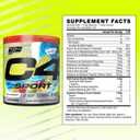 C4 Sport Pre Workout Powder - NSF Certified for Sport - Elite Hydration - 200mg Caffeine + Creatine + Beta-Alanine - Electrolytes and Energy Supplement - Hawaiian Punch, 20 Servings