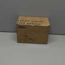 Darkdec Outdoor Figurine Lights Garden House Statue - Outdoor Statues with Solar Lights Garden Cottage Lighting Figurines for Home or Yard Decor