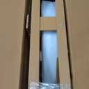 Signature Design by Ashley Isanti Modern Coffee Table with Marble Top, White & Light Brown