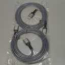 10K 8K HDMI 2.1 Cable 2-Pack 6.6FT, Highwings Certified 48Gbps Ultra High Speed Slim HDMI Cord,Support 4K@120Hz 8K@60Hz, HDCP 2.2&2.3, Dynamic HDR,eARC,DTS:X, Compatible with Roku TV/HDTV/PS5/Blu-ray (Grey)