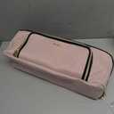 Large Hair Tools Travel Bag with Iron Mat - 2in1 Hair Tools Organizer for Hair Dryer Brush, Flat Irons, Straighteners, Curling Irons, Hair Bag, Makeup Bag, Cosmetic Bag for Travel Essentials