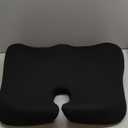 Gel Comfortable Orthopedic Support Seat Cushion,Ergonomic Pain Relief Coccyx Chair Cushion,for Chair Dark Blue