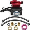 UP15-10SU7P/TLC 1/25HP Hot Water Circulator Pump with Timer for Radiant Heating, Hydronic Heating, Fan Coil Heating and Other System Types 115V Replace#59896288P1 595916 3/4" to 1/2" Union