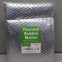 10-Pack 8x11 Inch Insulated Shipping Mailers | Waterproof & Durable Self-Seal Envelopes for Food, Cosmetics, Health Products | Tamper-Proof Cold Packaging (Single-Use)