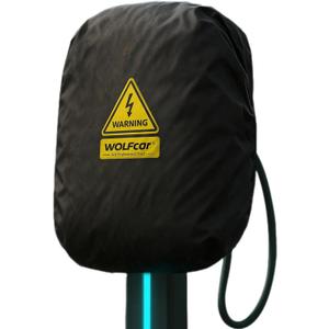 WOLFCAR EV Charger Cover for Tesla Wall Connector/Level 2 Charger Enclosure, 4-Layer Waterproof & Windproof Protector with Buckle Straps, UV-Resistant All Weather Covers for Outdoor Charging Stations