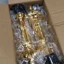 10'' Gold Award Trophy,4 Pack Gold Award Statues,Trophy for Award Ceremony,Celebration,Party Decorations,Party Props and Appreciation Gift