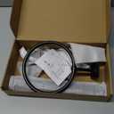 Matte Black Bathroom Accessories Set, KLJKPA 4 Pieces Bathroom Hardware Set, 24 inch Towel Bar, Towel Racks for Bathroom, Robe Towel Hooks, Toilet Paper Holder Wall Mounted