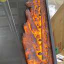 Electric Fireplace, 50" Electric Fireplace Inserts, Recessed Fireplace Heater with Remote Control, Adjustable Flame Colors, Timer&Overheating Protection, 750/1500W