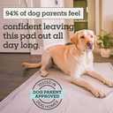 Pet Life Unlimited Heavy Duty 3XL Puppy Pads for Dogs, Potty Training Pee Pads, 26 Count, 36" x 36", Leak-Proof, Super Absorbent, Quick-Dry, Odor Control Clover Leaf Scent, Made in USA