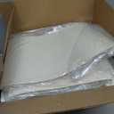 27.5" Table Lamps Set of 2, Touch Bedside Lamps with USB C+A Ports, 3 Way Dimmable Nightstand Lamps for Bedroom, Living Room, Office, Black Lamp with Beige Lampshade, Bulbs Included