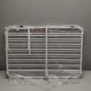 Carlson Extra Tall Metal Expandable Pet Gate White, Includes Small Pet Door 32" Tall x 22" - 38" Wide