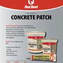 Red Devil 0645 Concrete Repair Patch, Cement Crack Filler, 5.5 Oz Squeeze Tube, Pre-Mixed, Pack of 1, Gray, Made in USA