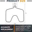 AMI PARTS WB44X5082 Oven Bake Element Fit for G-E Hot-Point Ken-More Bake Element Replace WB44X0192 WB44X10003 WB44X1126 WB44X192 WB44X5061 WB44X5072 PS249466