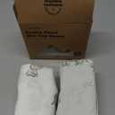 2-Pack Mini Crib Sheets Fitted - 38x26 Pack N Play Sheets for Pack and Play Mattress, Organic Cotton, Soft & Breathable Playard Bedding, Neutral Mini Toddler Bed Cover for Boys, Girls (Elly)