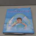 Baby Swimming Float Kids Inflatable Swim Ring with Safety Support Bottom Swimming Pool Accessories for 3-36 Months (Large)