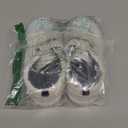 K KomForme Toddler Boys & Girls Shoes Kids Canvas Sneakers with Cartoon Dual Hook and Loops (White), Size: 9 Toddler 