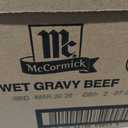 McCormick Beef Gravy, 12 oz (Pack of 8), MAR 30.2028