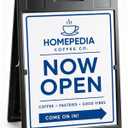 A-Frame Sign 24×36 Inch, Indoor & Outdoor Compatible, 1 Pack