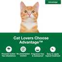 Advantage Topical Cat Flea Treatment and Prevention for Small Cats 2-9 lbs. | Apply Flea Drops Monthly | 2 Treatments