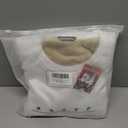 G Gradual Sherpa Sweatshirt for Women Fleece Sweatshirts Crewneck Pullover Warm Sweaters for Winter (White, XL)