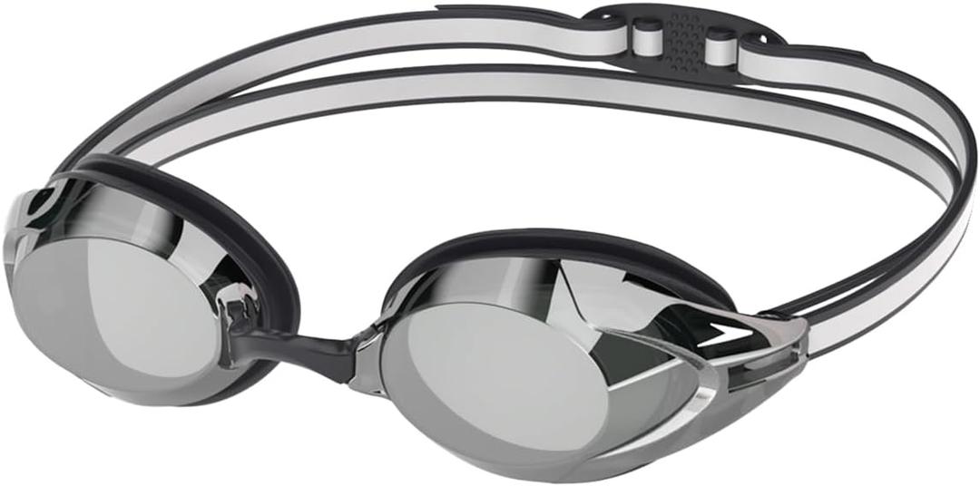 Speedo Vanquisher 3.0 Mirror Swim Goggles | Anti-Fog, UV Protection, Ocular 360 Lens, Hydrodynamic Racing Fit (Black) Speedo Vanquisher 3.0 Mirror Swim Goggles | Anti-Fog, UV Protection, Ocular 360 Lens, Hydrodynamic Racing Fit (Black)